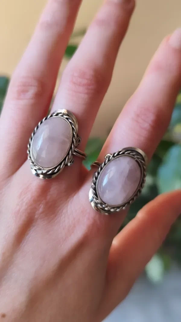 Producto - Anillo Spirit CUARZO ROSA