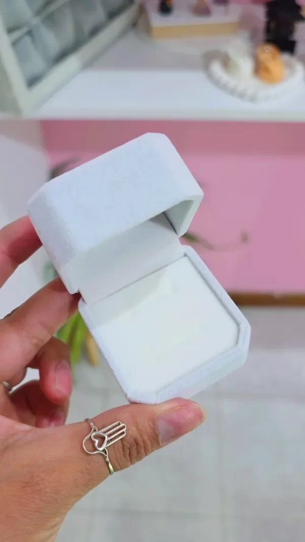 Producto - Cajita para 2 anillos blanco - 0