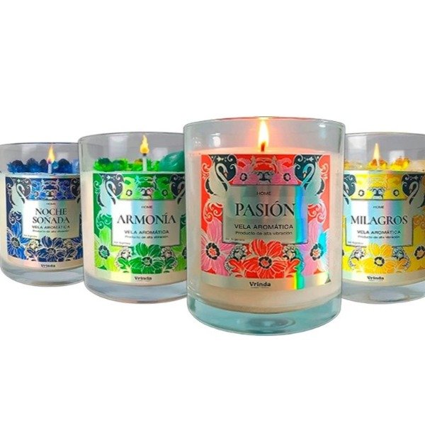 Producto - Vela VRINDA AROMATICA INTENCIONADA