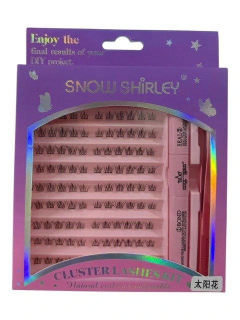 Producto - KIT PESTAÑAS SNOW SHIRLEY CLUSTER