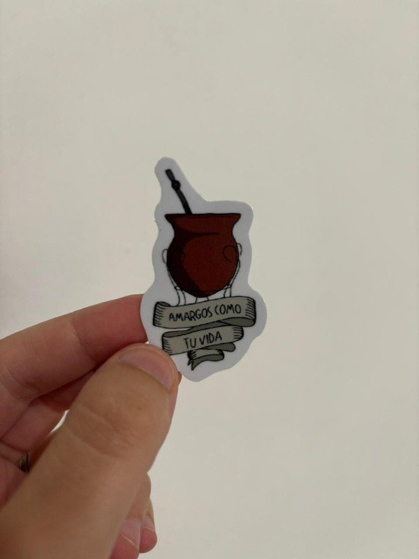 Producto - Amargos como vos