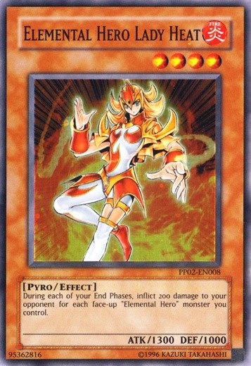 Producto - Elemental HERO Lady Heat - PP02-EN008