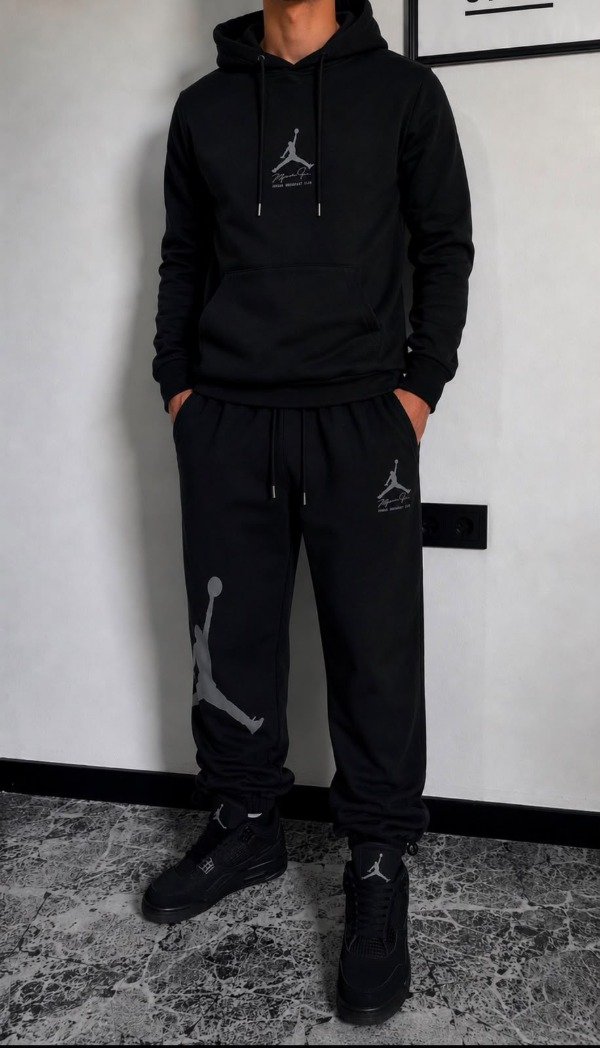 Producto - Conjunto Jordan Club Negro