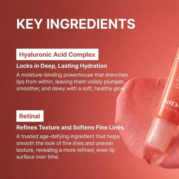 Producto - NIDA Retinal Glowy Lip Serum # Rosy Fig 7g - 3
