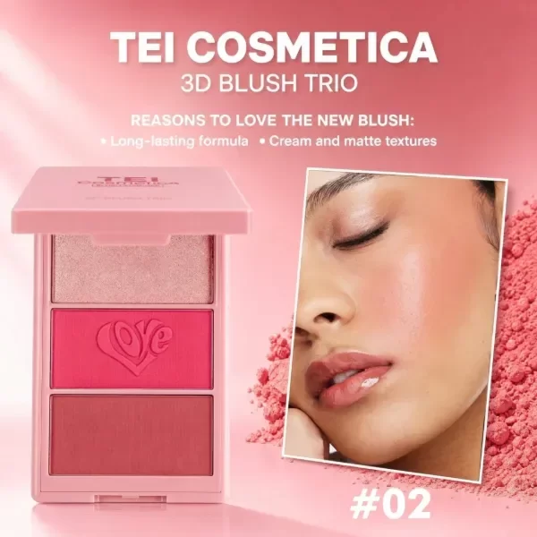 Producto - TEI TRÍO: RUBOR+ILUMINADOR - 2