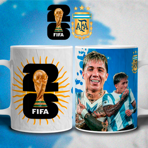 Producto - Taza Personaliza Mundial 2026 Argentina #5