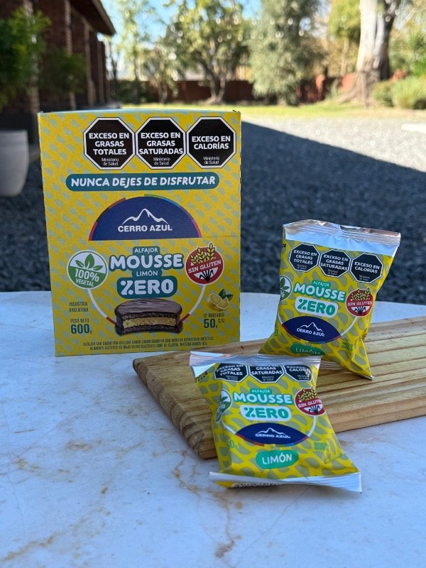 Producto - ALFAJORES CERRO AZUL / MOUSE DE LIMON