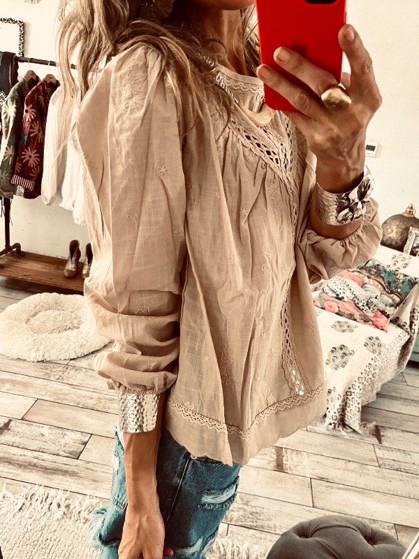 Producto - Blusa Maite beige - 1