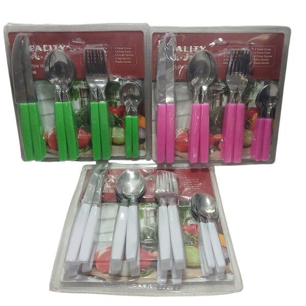 Producto - Set de cubiertos en blister