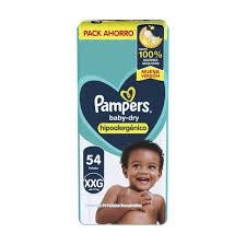 Producto - PAMPERS BABYDRY TALLE XXG X 54