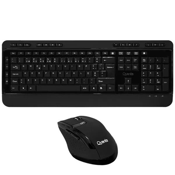 Producto - Quanta Sem Fio QTKTM1600 Portugus Mouse 1600 DPI - Preto
