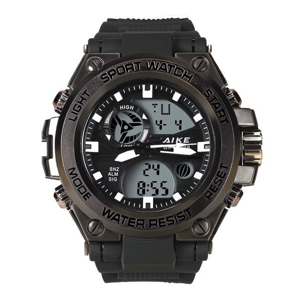 Producto - Reloj AIKE Tactico Doble Maquina Black