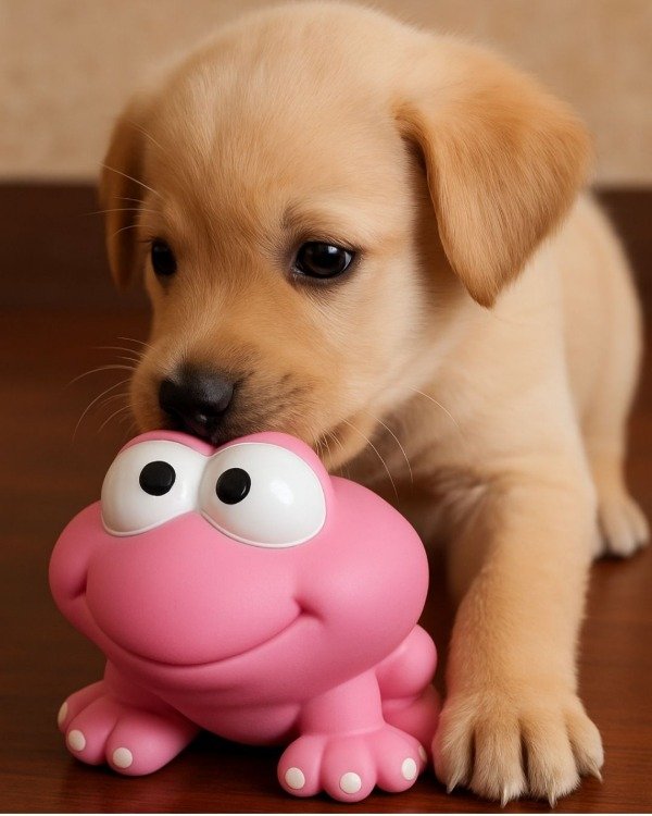 Producto - Juguete para Mascota con Chifle Sapito