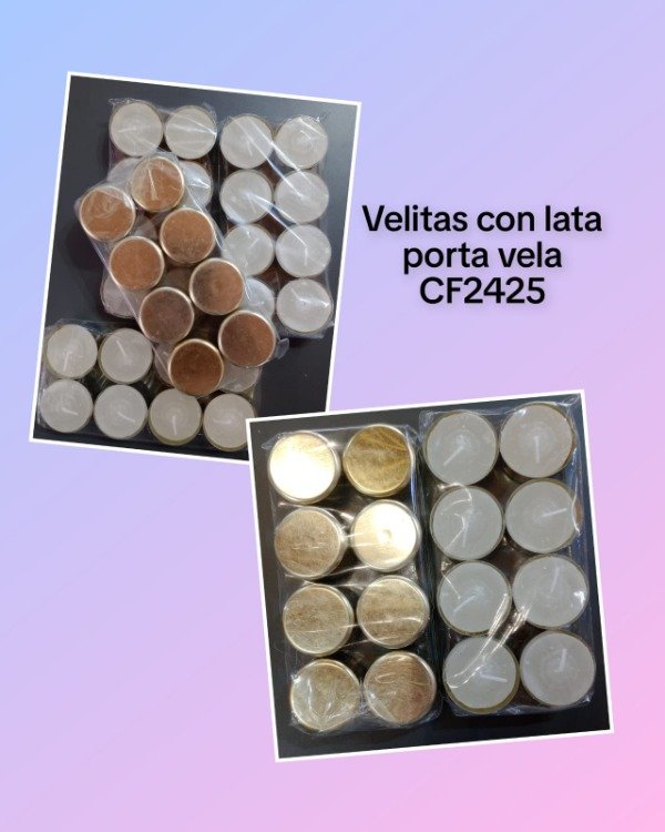 Producto - VELITAS DE NOCHE CON LATA - CF2425