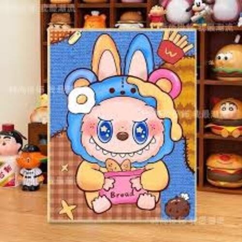 Producto - DIAMOND PAINTING HI STONE 15x20 LABUBU COMIDA