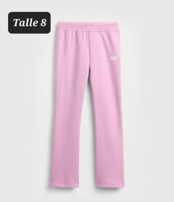 Producto - Pantalon con friza gap talle 8 rosa