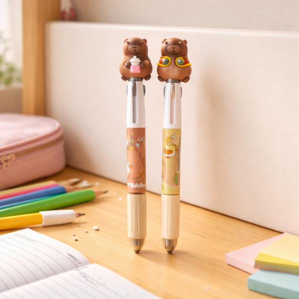 Producto - Birome Bolígrafo Multicolor x3 Colores Capibara 0.5mm 7195