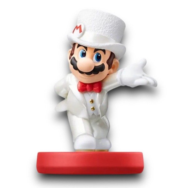 Producto - Nintendo Amiibo Super Mario Odyssey Wedding Mario LOOSE