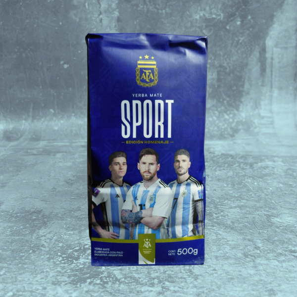 Producto - YERBA MATE SPORT OFICIAL AFA 500 GR