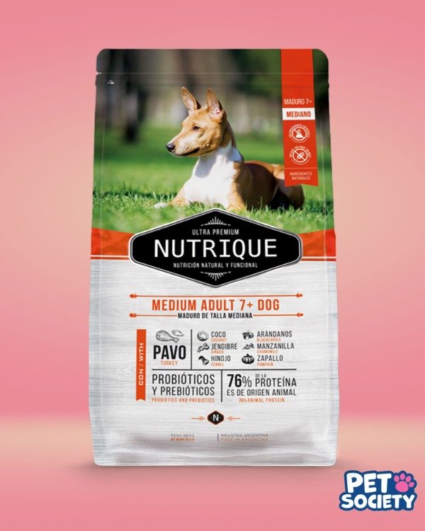 Producto - NUTRIQUE SENIOR MEDIUM 3KG