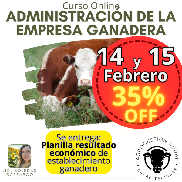 Producto - Curso online Administración de la Empresa Ganadera