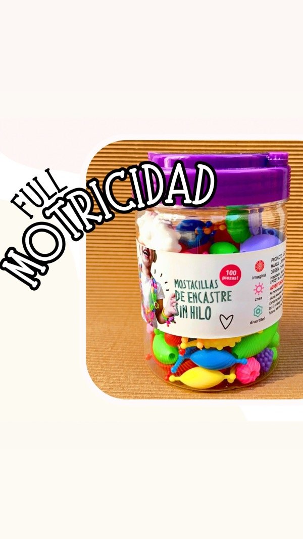Producto - MOSTACILLAS MOTRICIDAD X300 UNIDADES