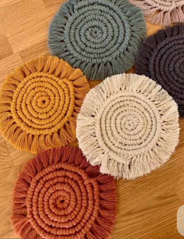 Producto - Posavasos de macramé