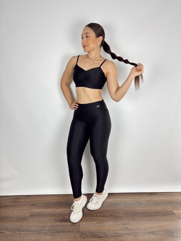 Producto - Conjunto Ferradurinha / Legging y Top - Negro