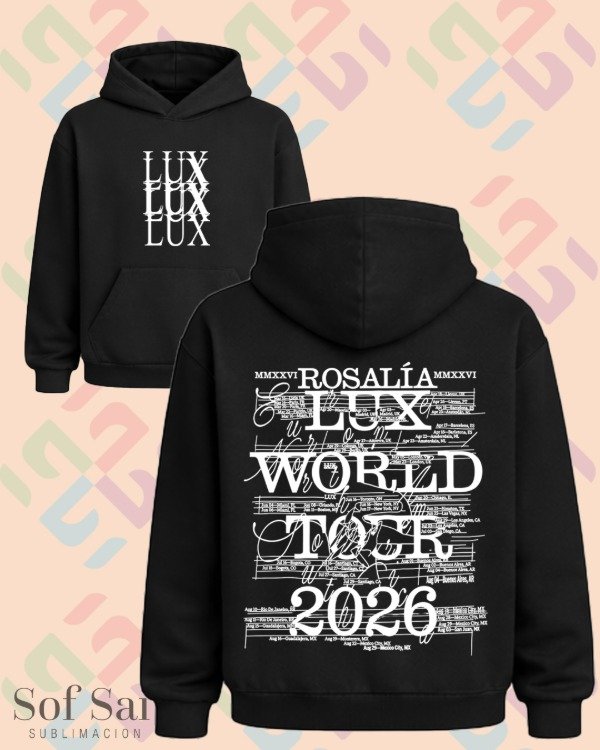 Producto - BUZO WORLD TOUR ROSALIA - 0