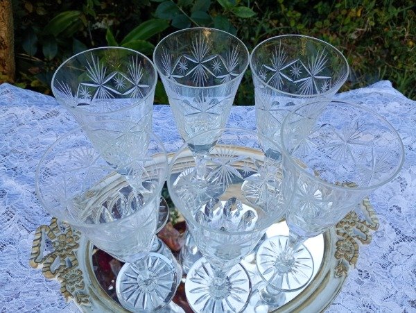 Producto - Juego de 6 copas de cristal para agua - 3