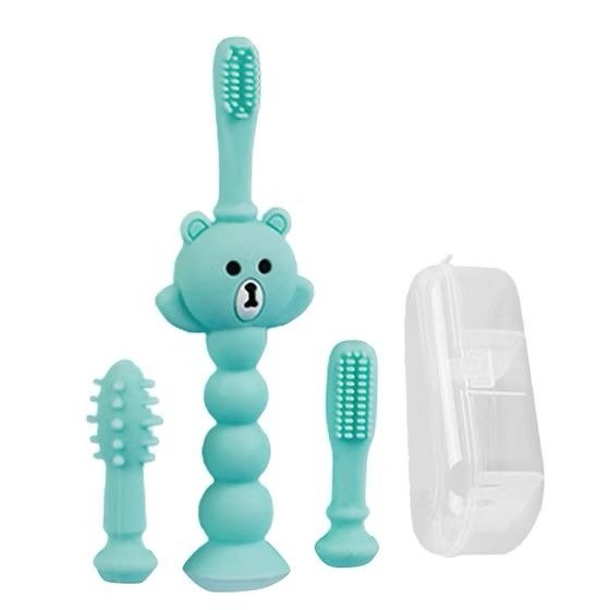 Producto - SET DE LIMPIEZA DENTAL OSO -  0-18 MESES