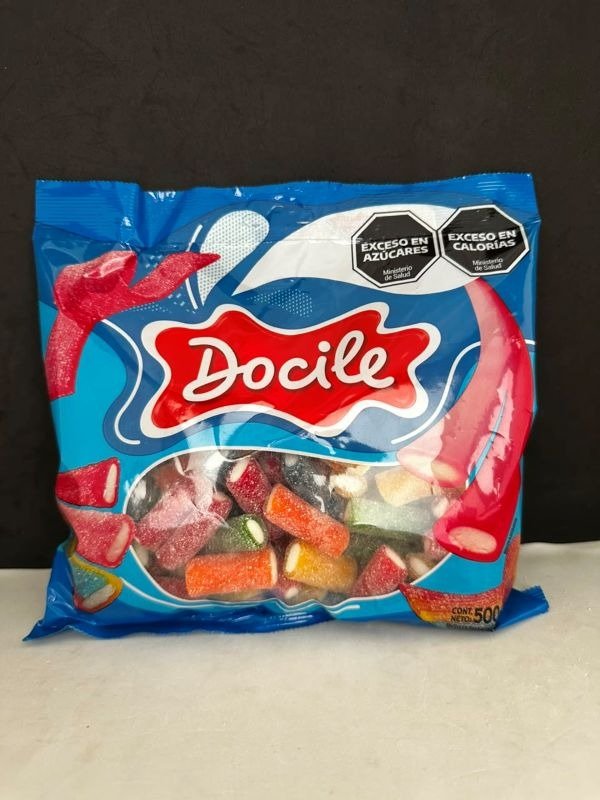 Producto - Docile Tubitos Ácidos Surtidos