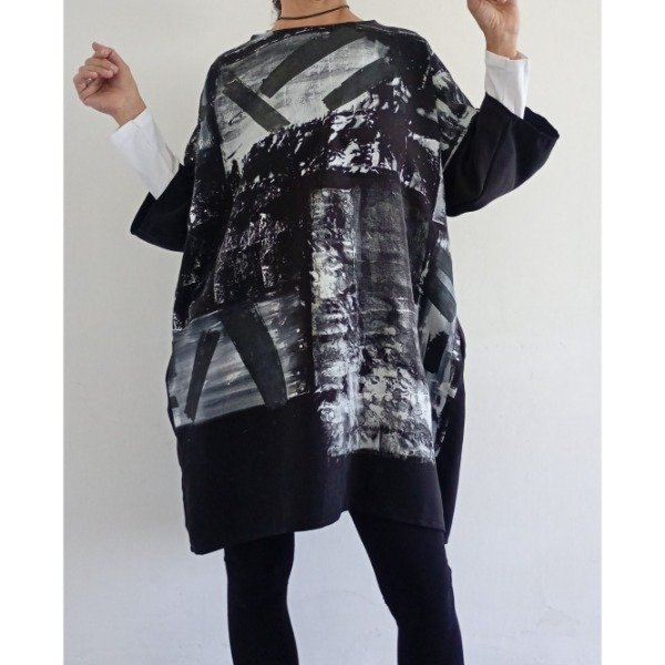 Producto - VESTIDO BLANCO Y NEGRO