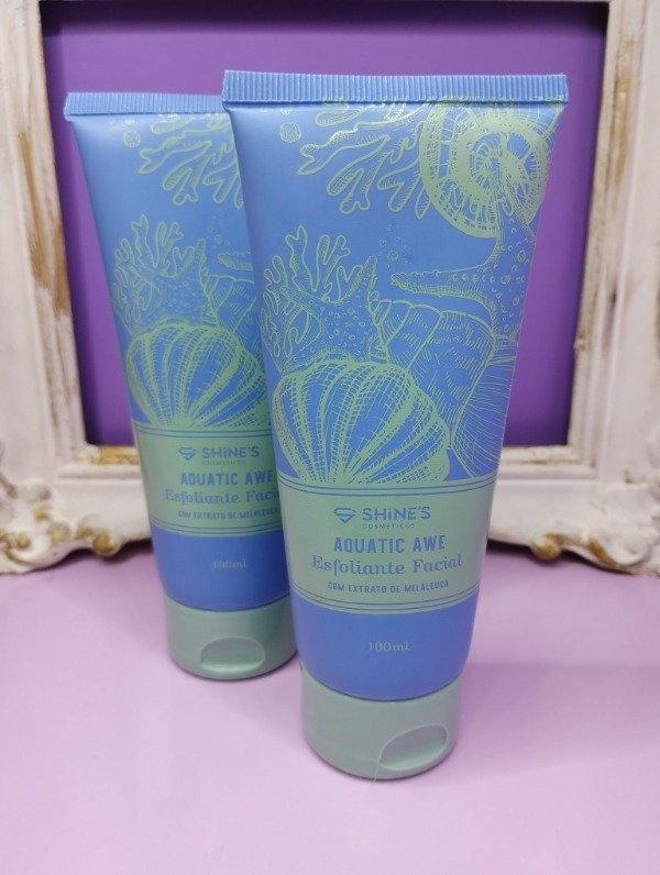 Producto - Exfoliante facial Aquatic Awe Shines Cosmeticos