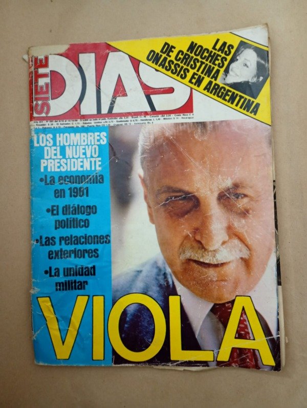 Producto - Siete Días #695 - Viola Cristina Onassis - Octubre 1980