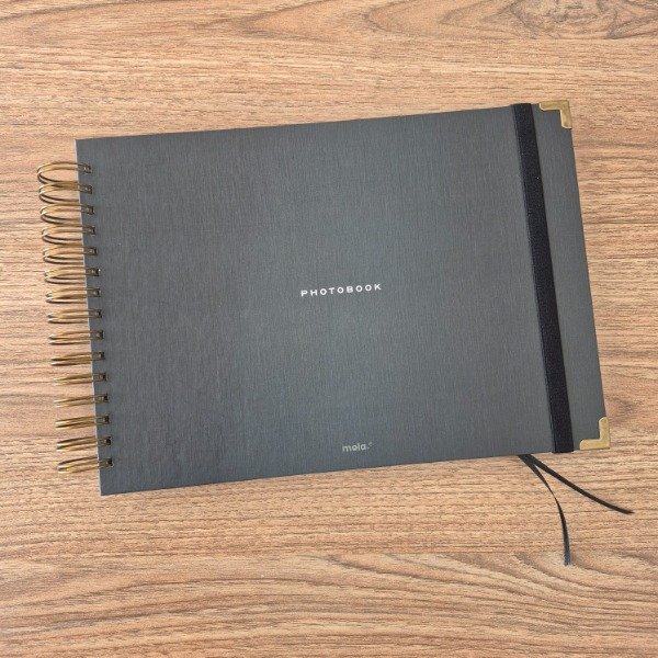 Producto - Album de fotos Minimalist - Negro A4 - 0