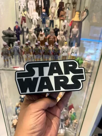 Producto - cartel Star wars caja de luz velador