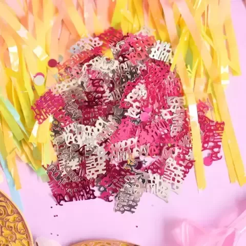 Producto - CONFETTI CON FORMA "HAPPY BIRTHDAY"