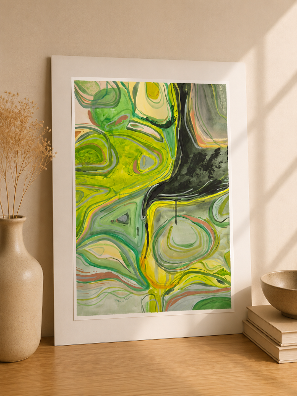 Producto - Abstracto sobre papel #2