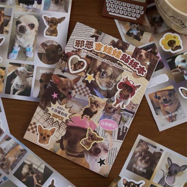 Producto - Libro de Stickers Chihuahua