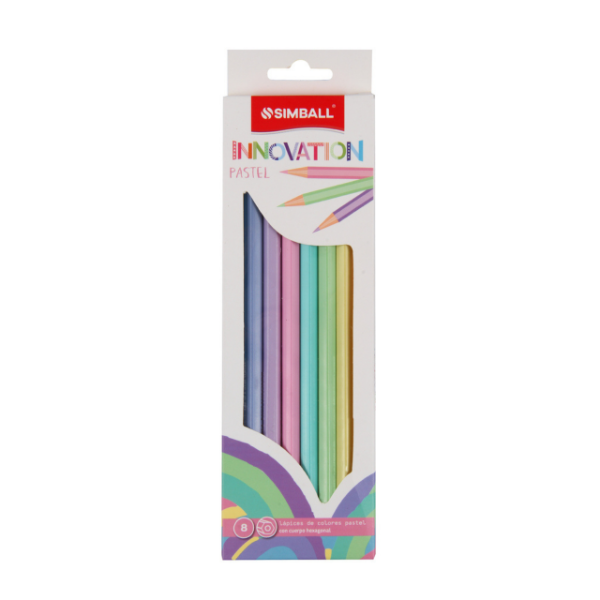 Producto - LAPICES INNOVATION SIMBALL PASTEL X 8