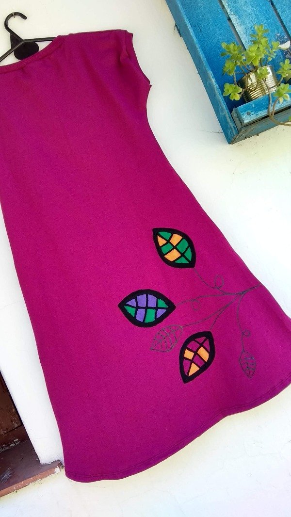 Producto - Vestido Alicia Hojitas - 3