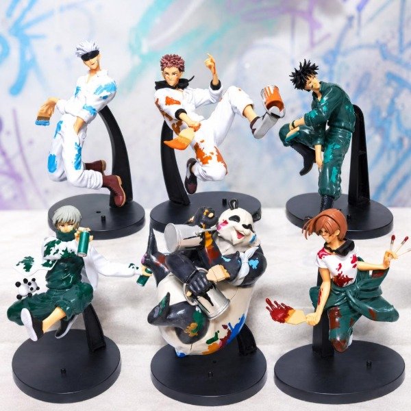 Producto - Figuras Estudiantes Pintando - Jujutsu Kaisen - ingrese para elegir