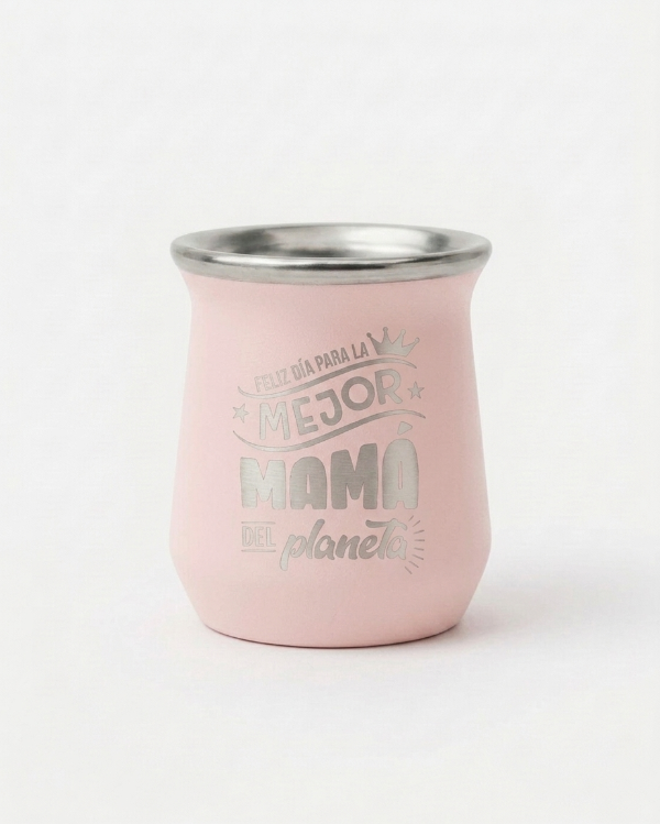 Producto - Mate de Acero Personalizado DIA DE LA MADRE - 1