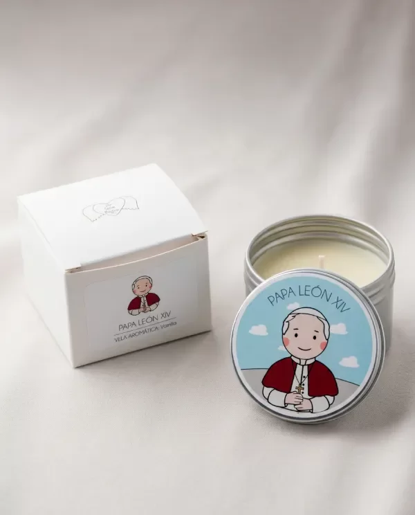 Producto - Vela vainilla Papa León XIV