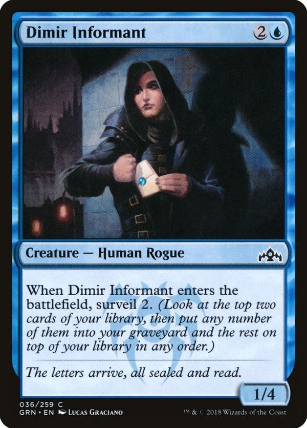 Producto - Dimir Informant  Guilds of Ravnica