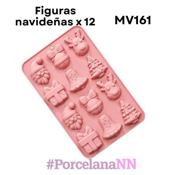 Producto - Figuras navideñas x12