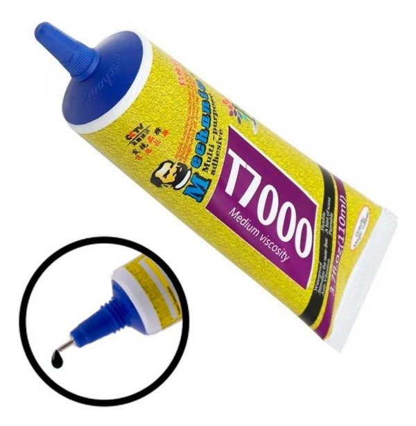 Producto - Pegamento Mechanic T7000 grande 110ml color NEGRO