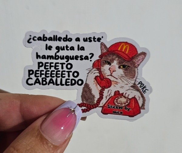 Producto - Sticker pefeto caballedo