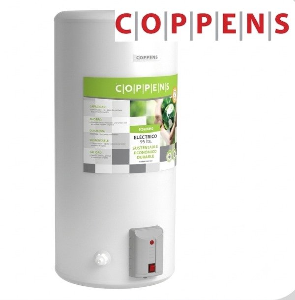 Producto - Termotanque eléctrico Ecobianco Coppens 95lts 1500w carga inferior - 0